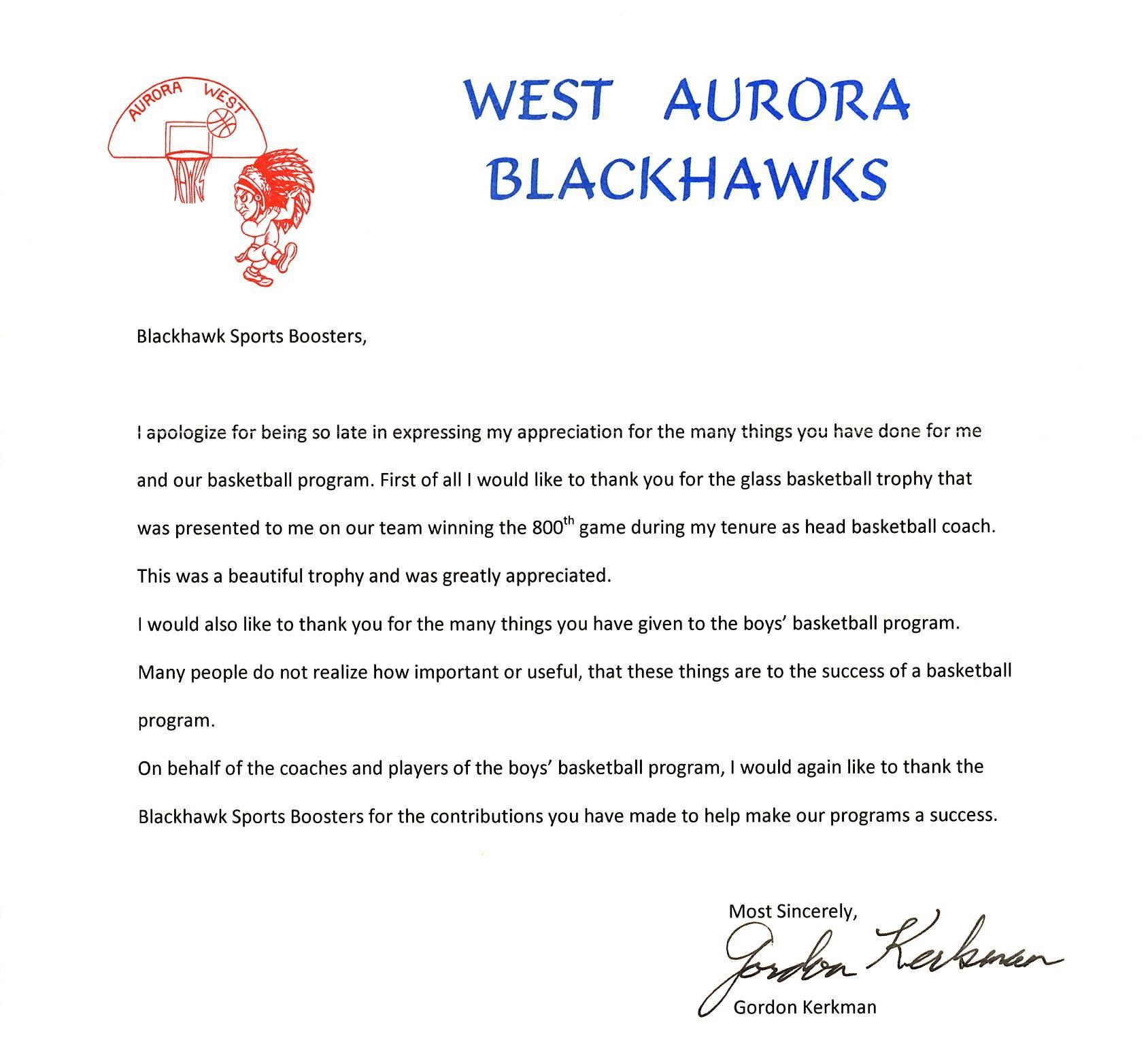 Thank you Aurora Blackhawks Store - Blackhawks Store